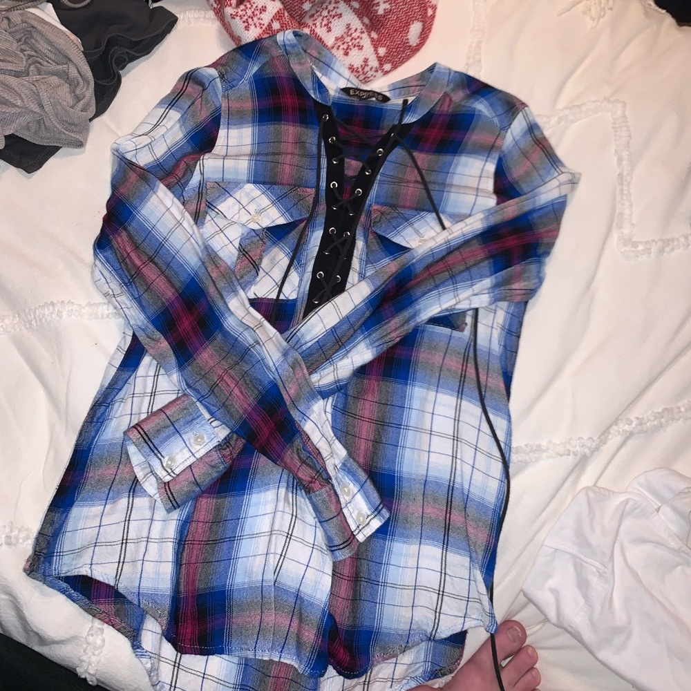 Plaid Long Sleeve Shirt